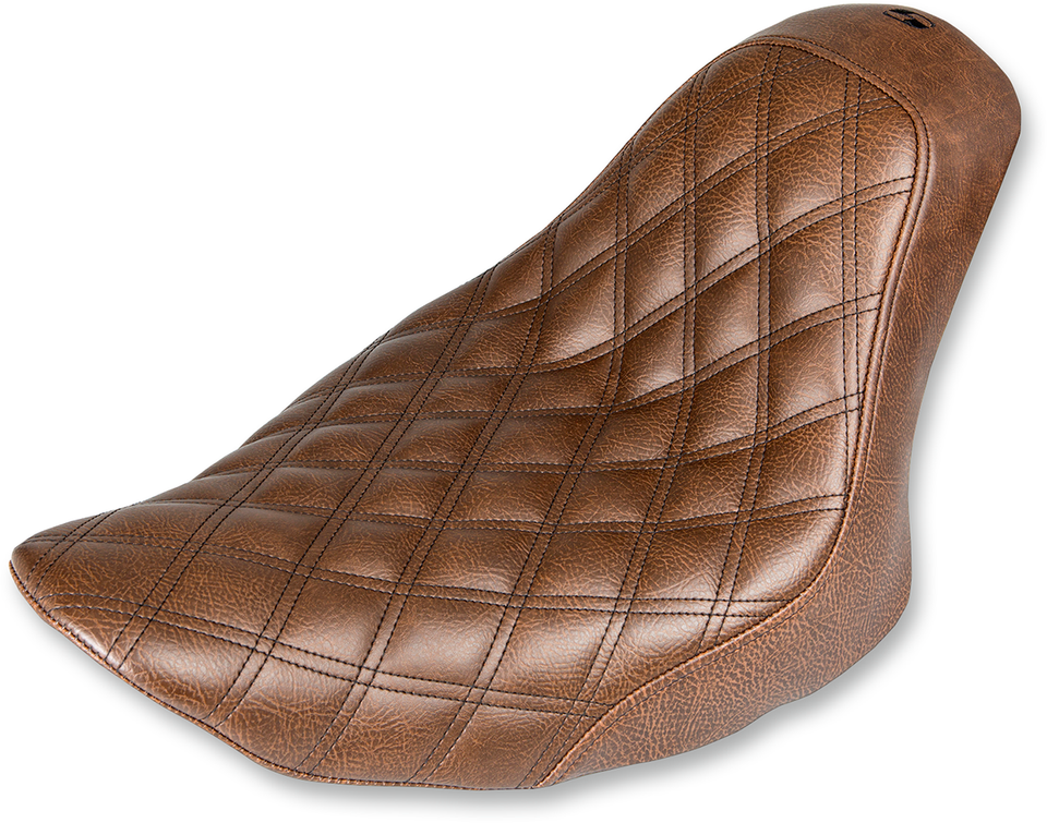 Renegade Seat - Lattice Stitched - Brown - FXST - Lutzka's Garage