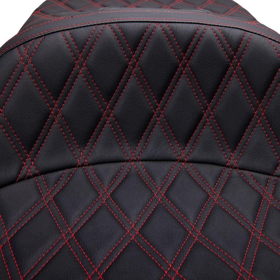 Freedom Seat - Vinyl - Double Diamond Red Stitch - FLH 97-07