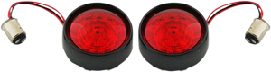 Bullet Turn Signal - 1157 - Gloss Black - Red Lens - Lutzka's Garage