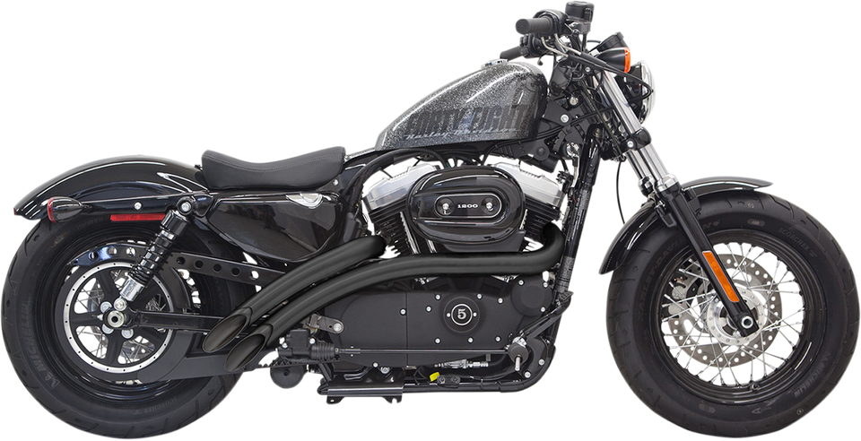 Radial Sweeper Exhaust - Black - 14-19 XL - Lutzka's Garage