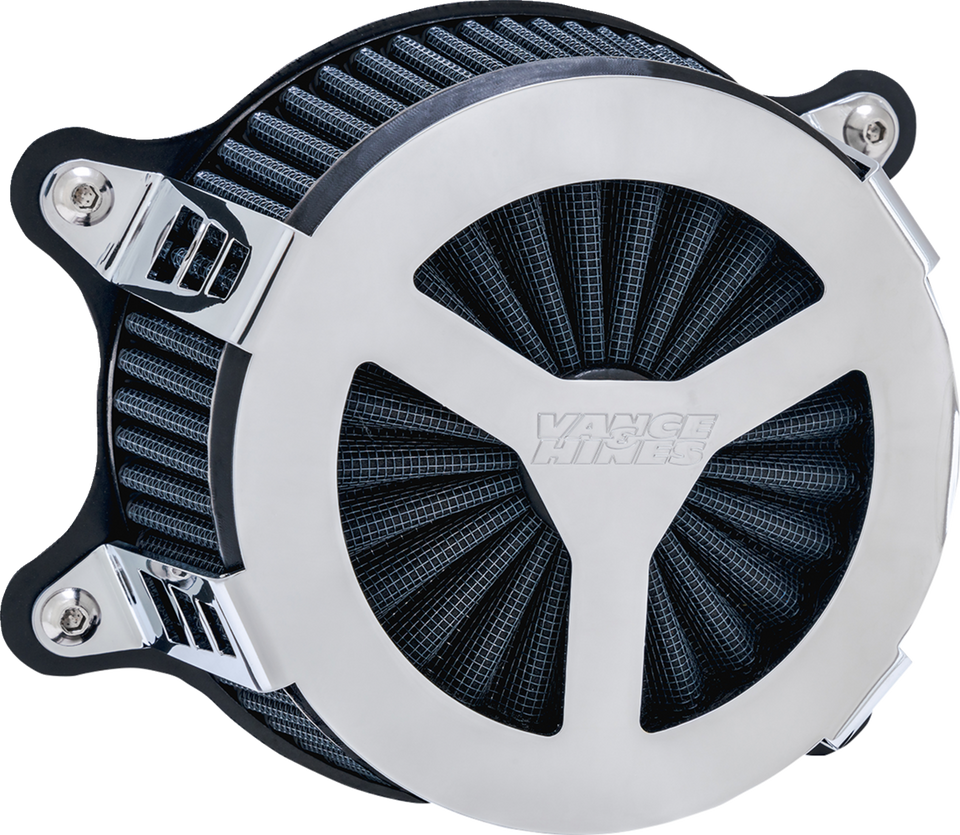 VO2 Radiant III Air Cleaner - Chrome - Lutzka's Garage