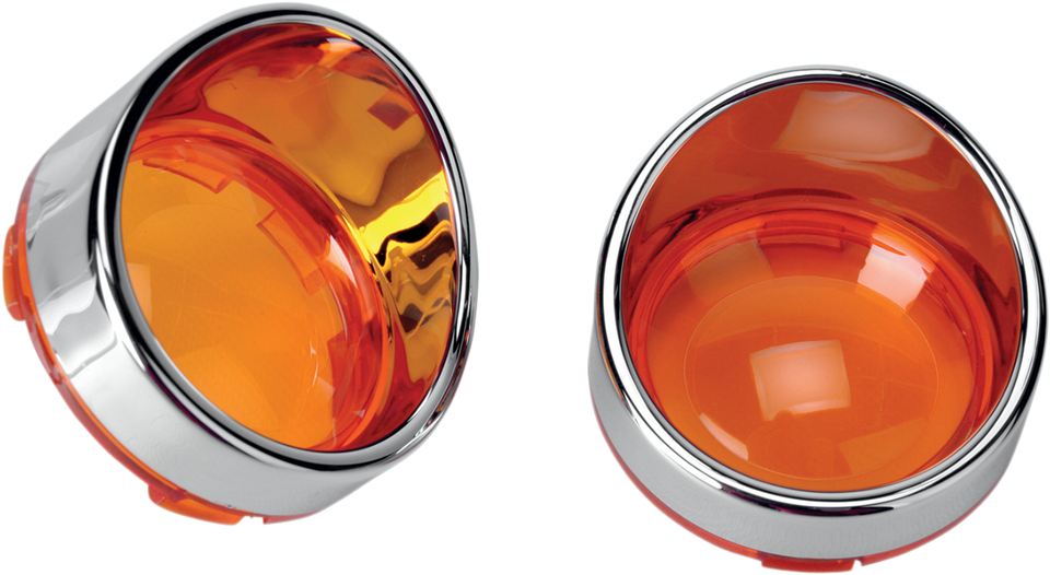 Visor-Style Bezel/Lenses - Amber - Lutzka's Garage
