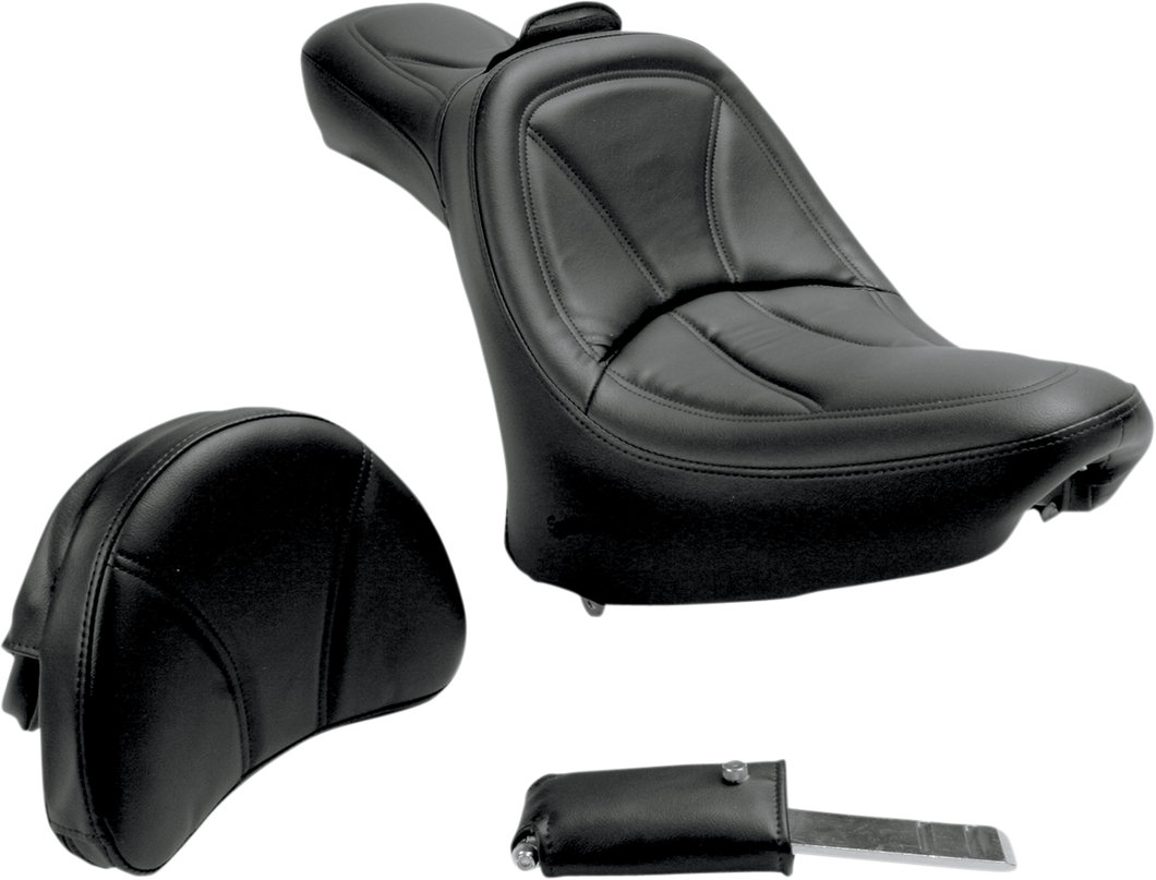 King Seat - Backrest - Softail