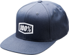 Icon Snapback Hat - Charcoal - One Size - Lutzka's Garage