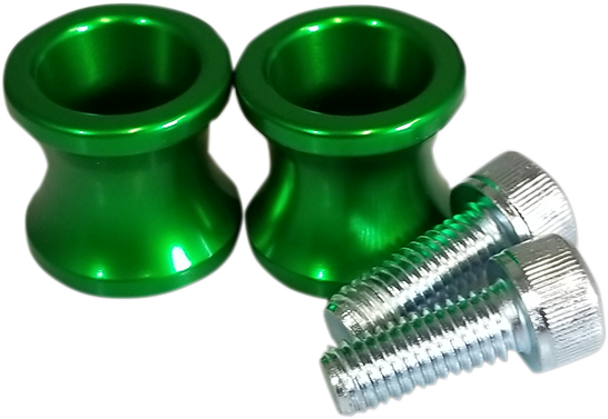 Swingarm Spool - Green - 8 mm - Lutzka's Garage