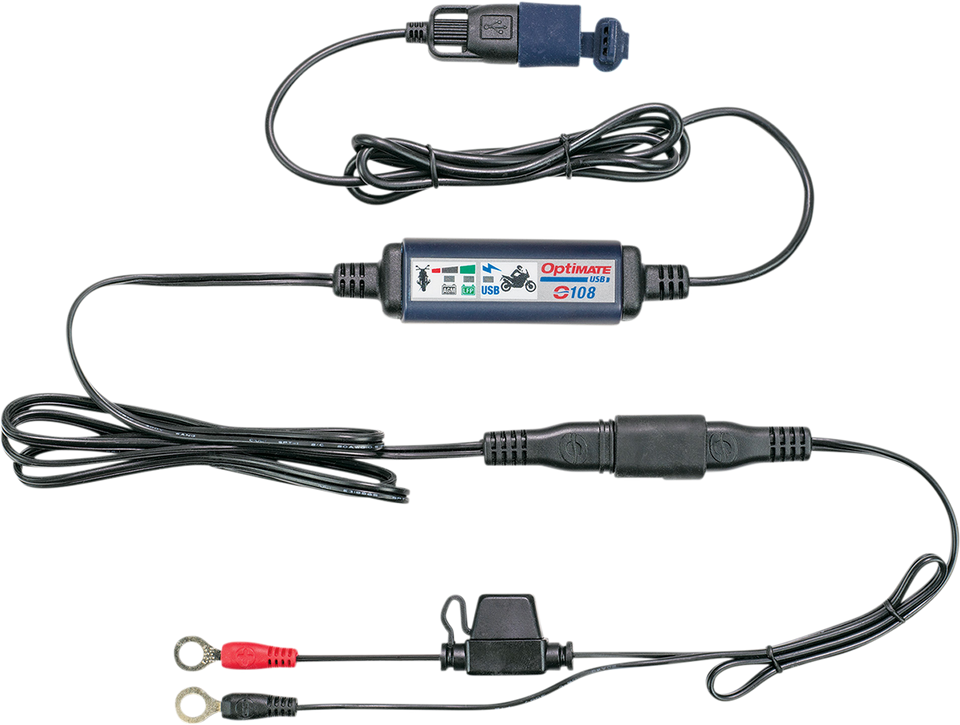 SAE to USB Power Cable O-108 - With Battery Lead