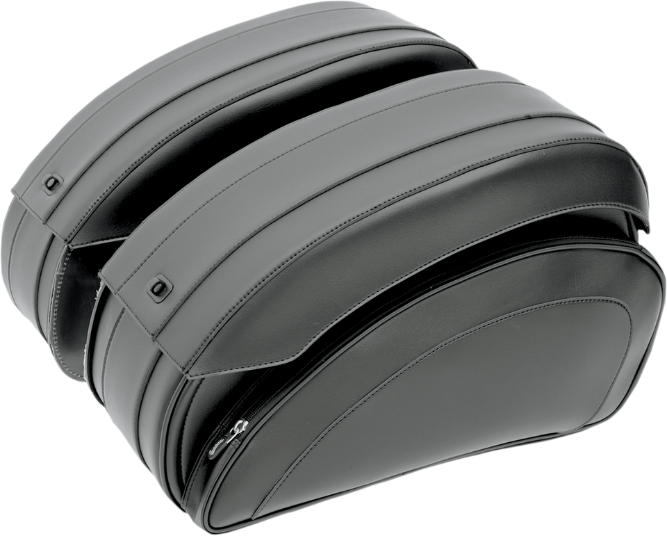 Cruisn Deluxe Saddlebags with Mounting Hardware