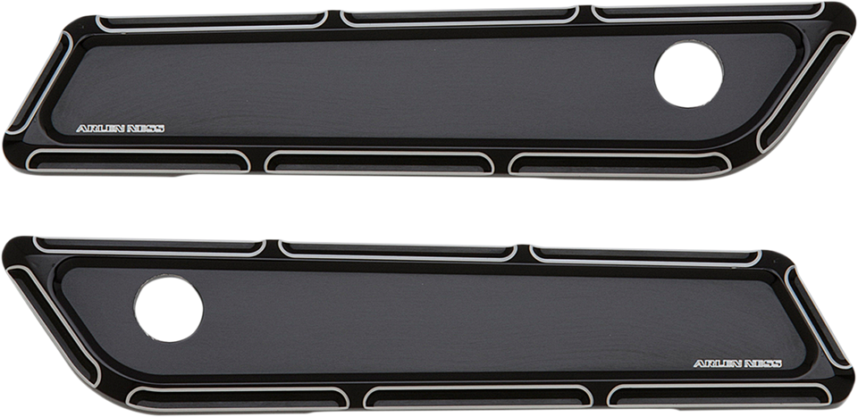 Beveled Latch Cover - Black - Lutzka's Garage
