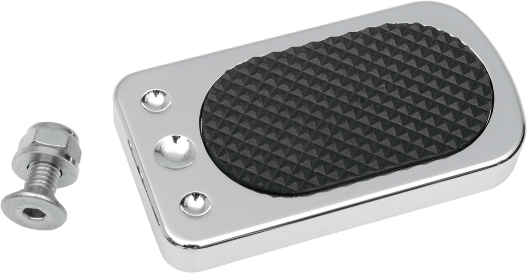 Chrome Brake Pedal Pad - 83-18 FL