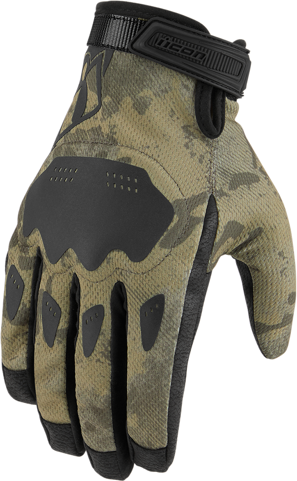 Hooligan™ CE Gloves - Tan Camo - Small - Lutzka's Garage