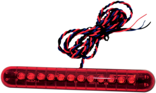 Dual Intensity LED Light Bar - Non-Sequential with Flashing Brake - Red - Lutzka's Garage