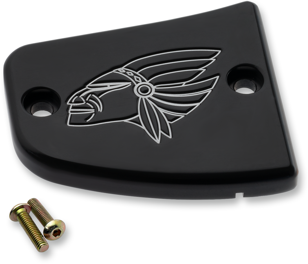 Master Cylinder Cover - Warrior - Black - Lutzka's Garage