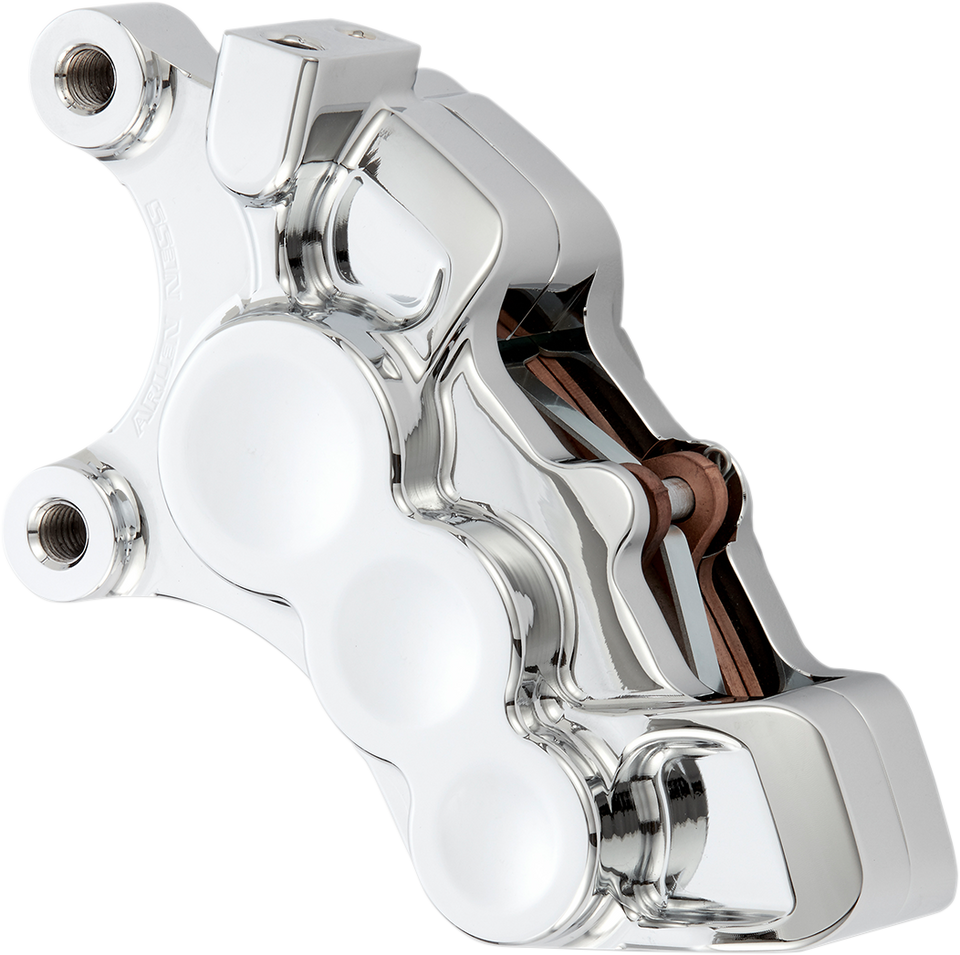 6-Piston Caliper - Front Left - Chrome - 11.8" - Lutzka's Garage