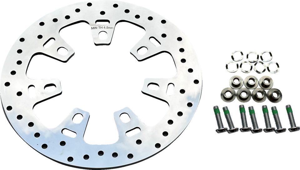 Rotor - 11-4/5" - Front - Polished