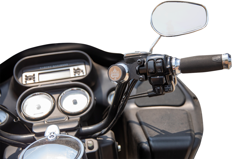 Handlebar Mount - iOmount™ - Chrome - Lutzka's Garage