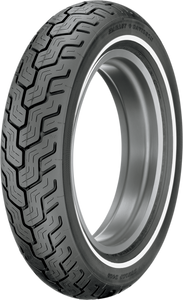 Tire - D402 - MT90-16 - Small Whitewall - Rear