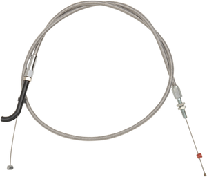 Throttle Cable - +6" - Victory - Stainless Steel - Lutzka's Garage