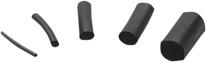 Shrink Tube .500" to .250" - 5FT - Black - Lutzka's Garage