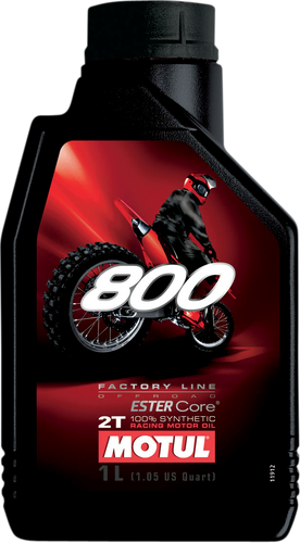 800 2T Off-Road Synthetic Oil - 1 L - Lutzka's Garage