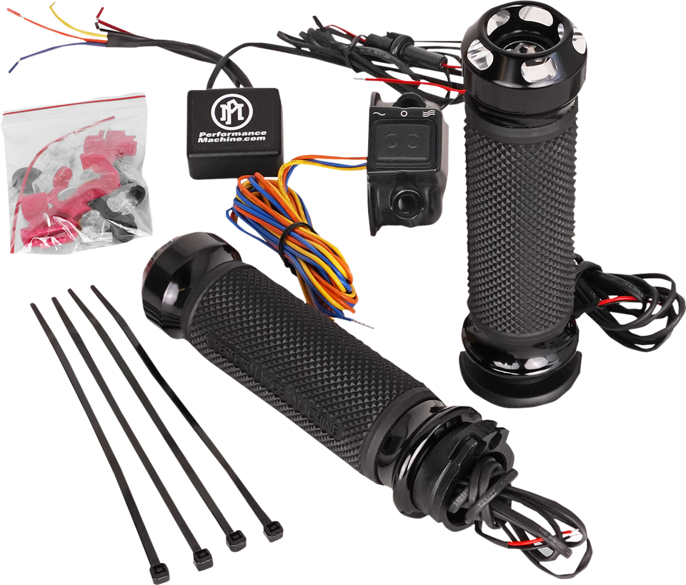 Grips - Apex - Heated - Cable - Contrast Cut