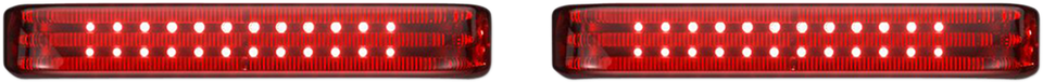 Saddlebag Lights - BCM - Black/Red - Lutzka's Garage