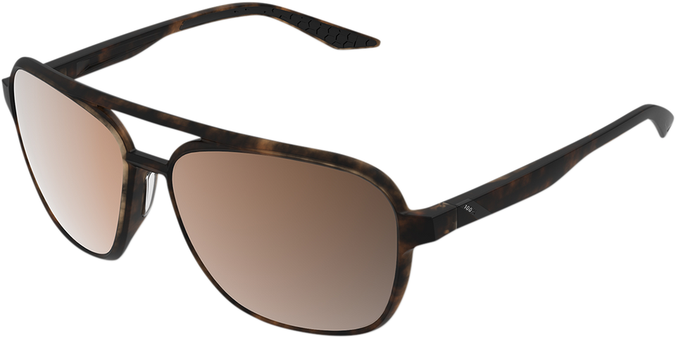 Kasia Aviator Sunglasses - Round - Havana - Bronze Polarized - Lutzka's Garage