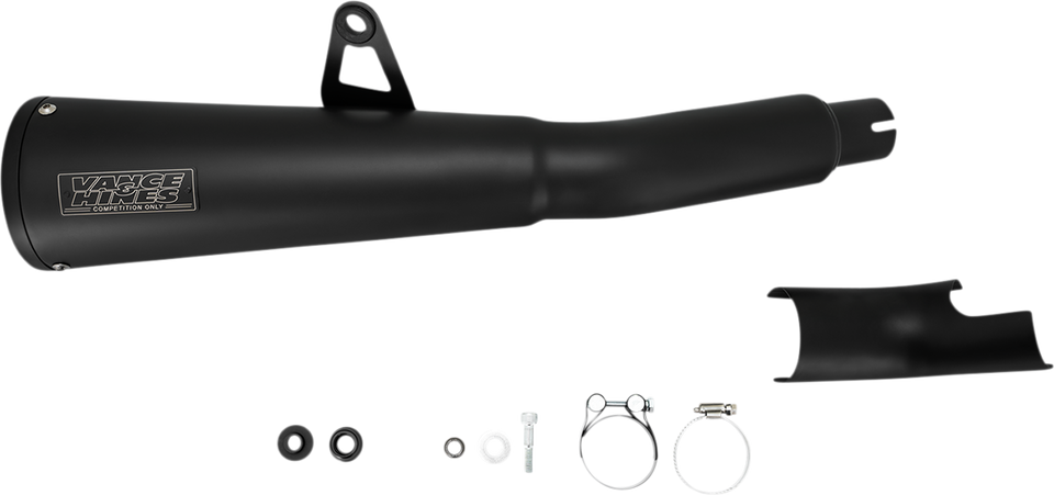 Black Muffler - Honda Rebel