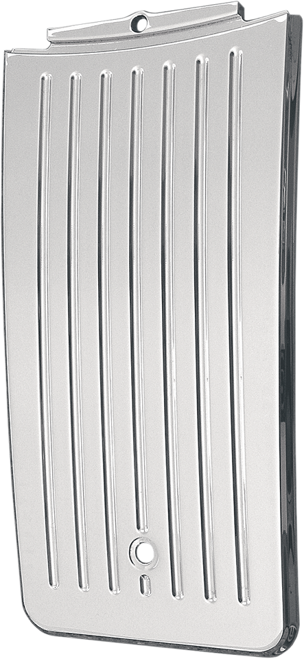 Lower Dash Panel - Ball-Milled - Chrome - Lutzka's Garage