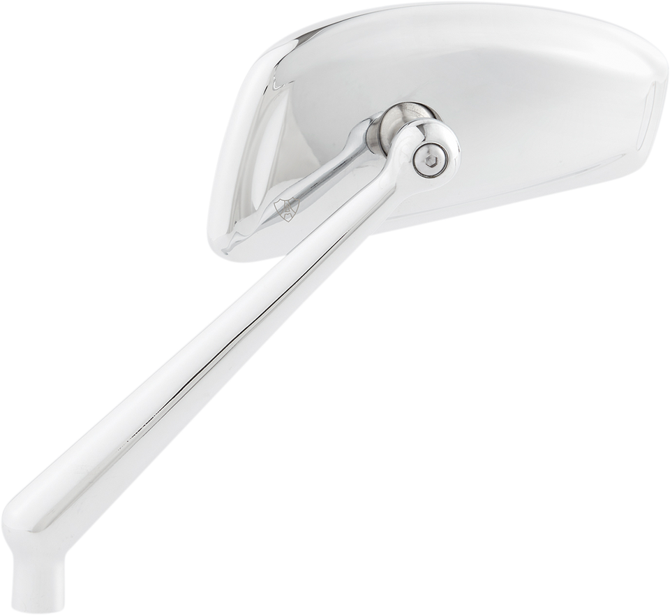 Tearchop Mirror - Lefthand - Chrome - Lutzka's Garage