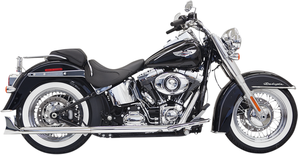 Fishtail Exhaust with Baffle - 30" - Softail