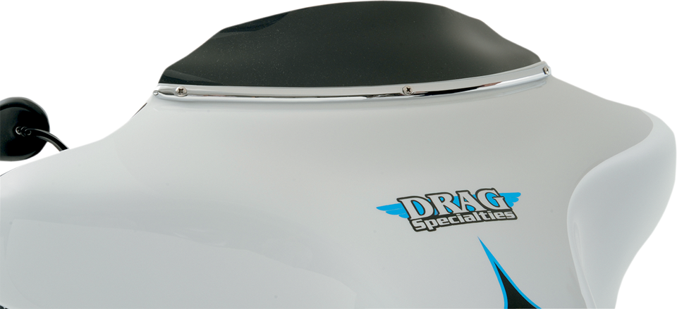 Windshield - 3.5" - Black - FLHT 96-13 - Lutzka's Garage