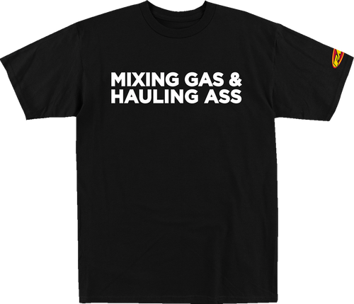Gass T-Shirt - Black - Small - Lutzka's Garage