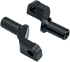 Footpeg Step Mount - Black - Lutzka's Garage