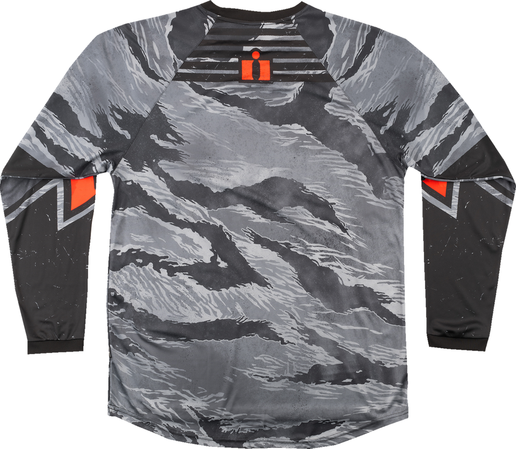 Tigers Blood Jersey - Gray Camo - Small - Lutzka's Garage