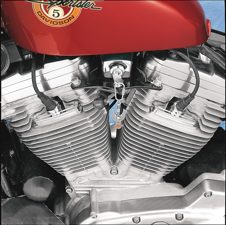 Head Bolt/Spark Plug Covers - Chrome - XL - Lutzka's Garage