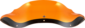Kolor Flare Windshield - 8" - Orange - FLTR - Lutzka's Garage