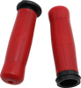 Grips - Old School - Throttle-By-Wire - Red - Lutzka's Garage