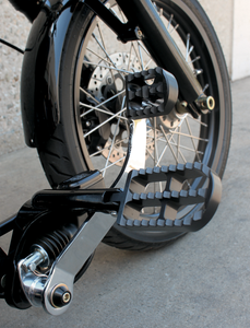 Serrated Brake Cover - Black - Lutzka's Garage