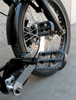 Serrated Brake Cover - Black - Lutzka's Garage