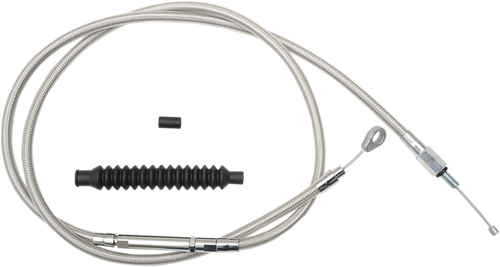 Clutch Cable - Stock Ape Hanger Handlebars - Stainless Steel - Lutzka's Garage