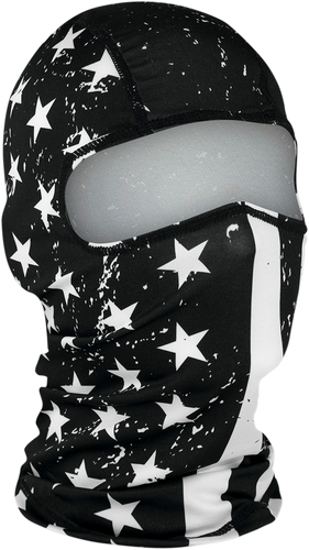 Balaclava - Black/White - Flag - Lutzka's Garage