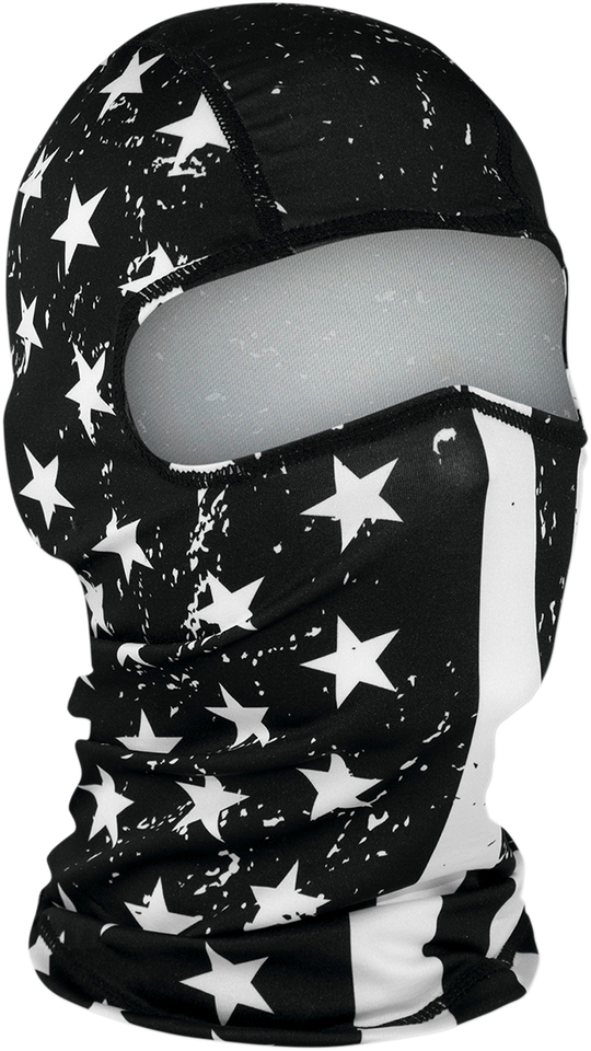 Balaclava - Black/White - Flag - Lutzka's Garage