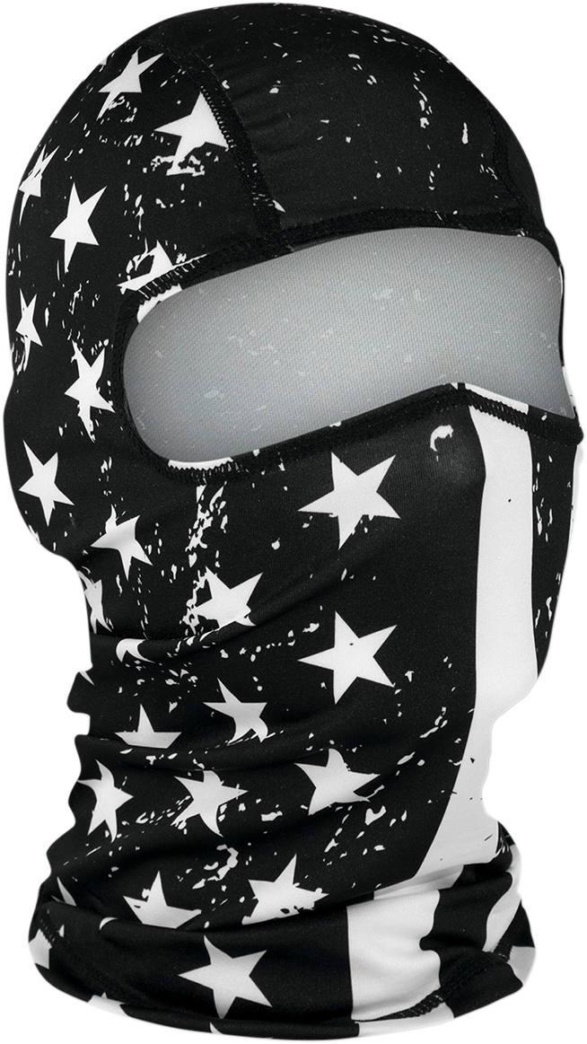 Balaclava - Black/White - Flag - Lutzka's Garage