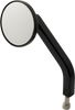 No. 2 OE Solid Round Mirror - Black - Left - Lutzka's Garage