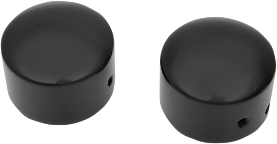 Axle Caps - Black - Front - Lutzka's Garage