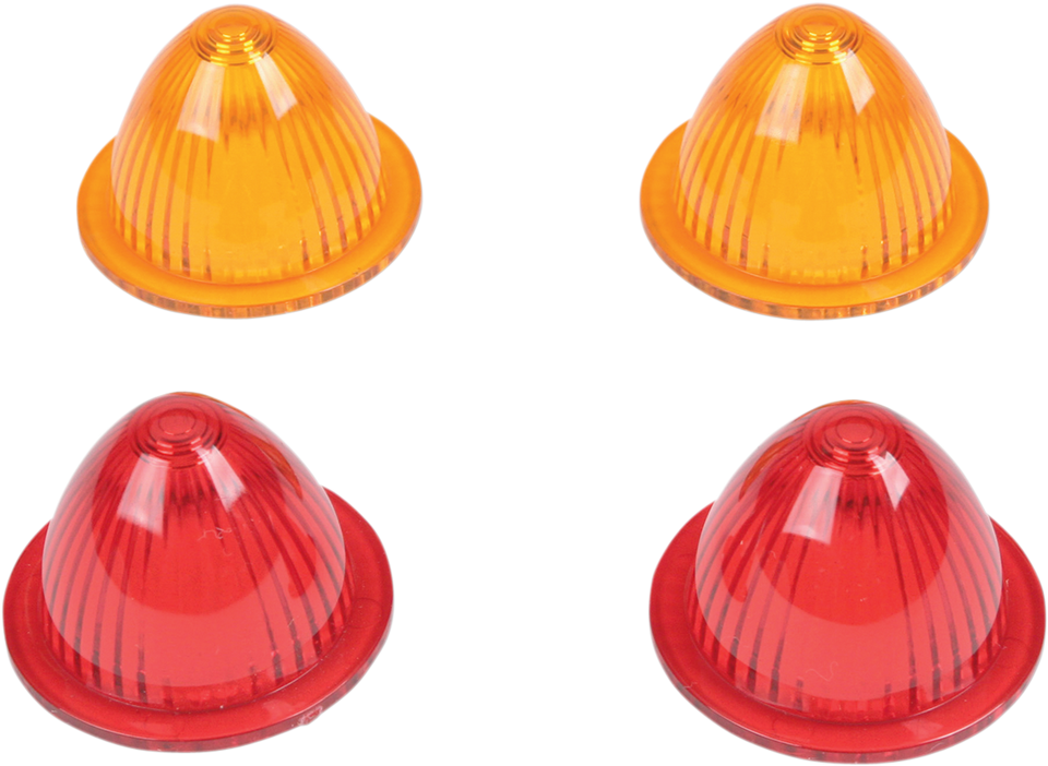 Mini Retro-Style Lens Kit - Amber/Red - Lutzka's Garage