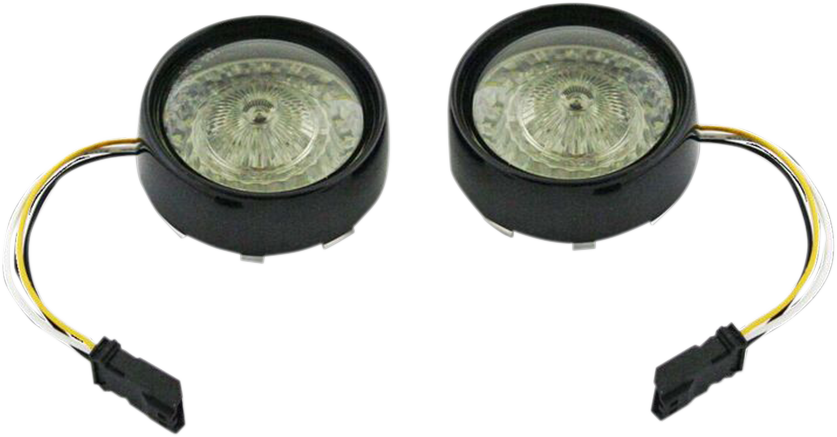 Bullet Turn Signal - JAE CVO - Gloss Black - Smoke Lens - Lutzka's Garage