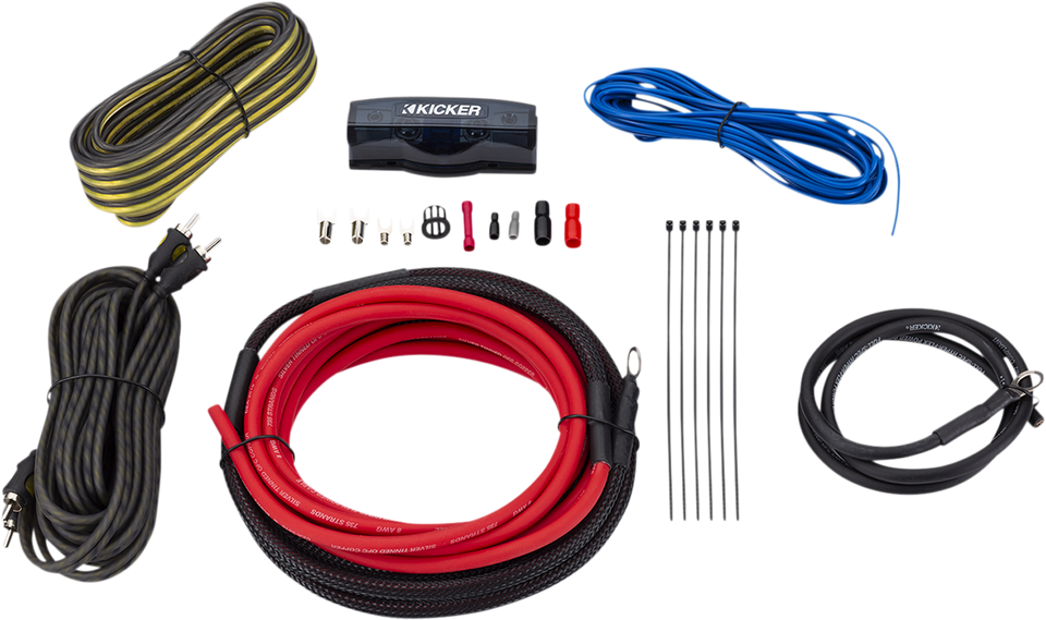 Amp Install Kit - 8 Gauge