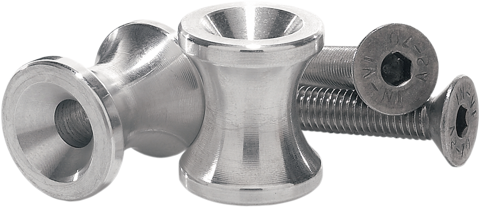 Swingarm Spool - Silver - 8 mm - Lutzka's Garage
