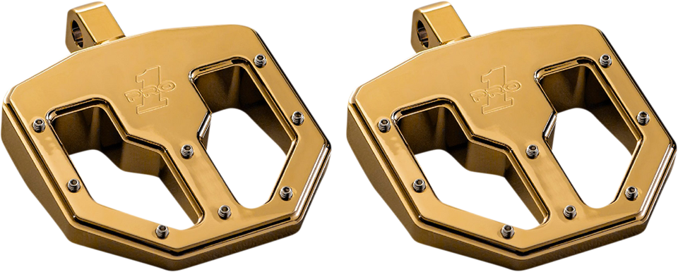 BMX V1 Footpeg - Male - Gold - Lutzka's Garage